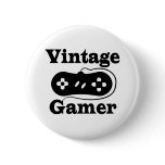 Vintage Gamer buttons