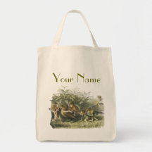 Vintage Garden Faerie Personalised Bag