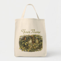 Vintage Garden Faerie Personalised Bag