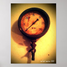 vintage gauge print original photo
