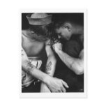 Vintage gay interest hunk sailors with tattoos postcards