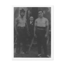 Vintage Gay interest muscular circus acrobats Post Card