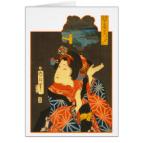 Vintage Geisha Cards