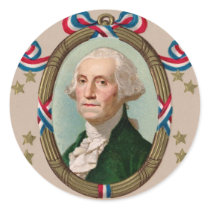 Vintage Geo Washington Card
