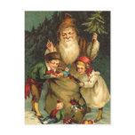 Vintage German Santa Postcard