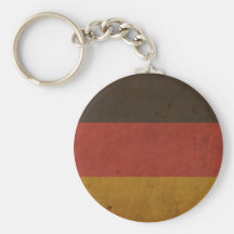 Vintage Germany Flag Key Chain