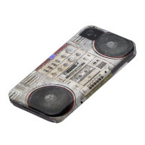vintage ghetto blaster iphone 4 cases