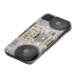 vintage ghetto blaster iPhone 4 cases