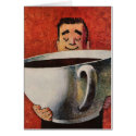Vintage Giant Cup of Coffee cards