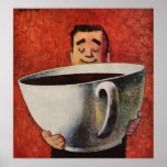 Vintage Giant Cup of Coffee posters