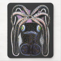 Vintage Giant  Octopus Mousepads