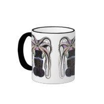 Vintage Giant  Octopus Mugs