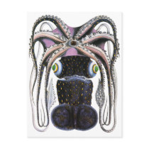 Vintage Giant  Octopus Post Card