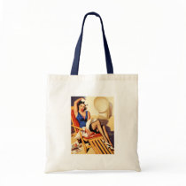 Vintage Gil Elvgren Cruise Ship Pinup Girl Bag