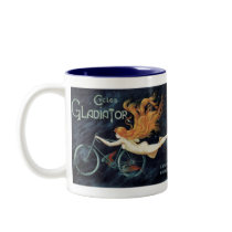 Vintage Gladiator Cycles Poster, 1895 Coffee Mug