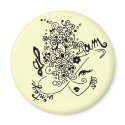 Vintage Glam Magnet