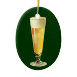 Vintage Glass of Beer; Hoppy Holidays ornaments
