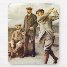 Vintage Golf Mouse Pads