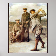 Vintage Golf Poster