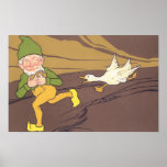 Vintage Goose that Laid the Golden Eggs Fable posters