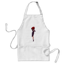 Vintage Gorgeous Glamour Girl Retro Pinup Apron