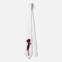 Vintage Gorgeous Glamour Girl Retro Pinup Custom Ties