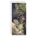 Vintage - Gorgeous Sleeping Child & Fairy rack cards