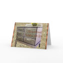 Vintage Gr Marble Cookstove-any occasion cards