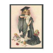 Vintage Graduation, Congratulations Class of 2012 Post Card