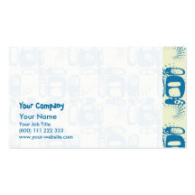 Vintage Graffiti seamless pattern Business Card