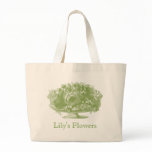 Vintage Green Flower Arrangement bags