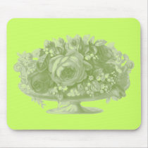 Vintage Green Flower Arrangement