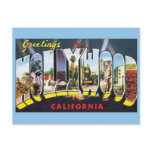 Vintage Greetings from Hollywood! postcards