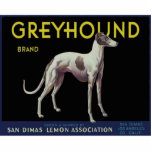 Vintage Greyhound Lemon Label Circa 1920 photo sculptures