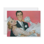 Vintage Groom Carrying Bride; the Newlyweds invitations