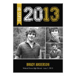Vintage Grunge Graduation Invitation