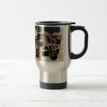Vintage Grunge Retro Cameras Fashion Mugs