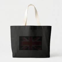 Vintage Grunge UK Flag Canvas Bags