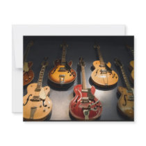 Vintage Guitars Personalized Announcements