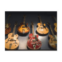 Vintage Guitars Post Cards