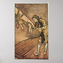 Vintage Gulliver's Travels by Arthur Rackham Posters