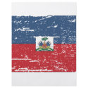 Vintage Haiti Flag flyers