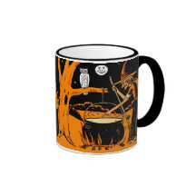 Vintage Halloween Art Coffee Mug