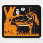 Vintage Halloween Art mousepads