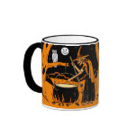 Vintage Halloween Art mugs