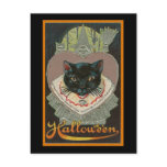 Vintage Halloween Black Cat