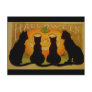 Vintage Halloween Black Cats and Jack O'Lantern Post Cards