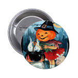 Vintage Halloween Button
