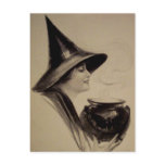 Vintage Halloween Card postcards