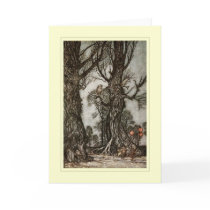 Vintage Halloween Greeting Card